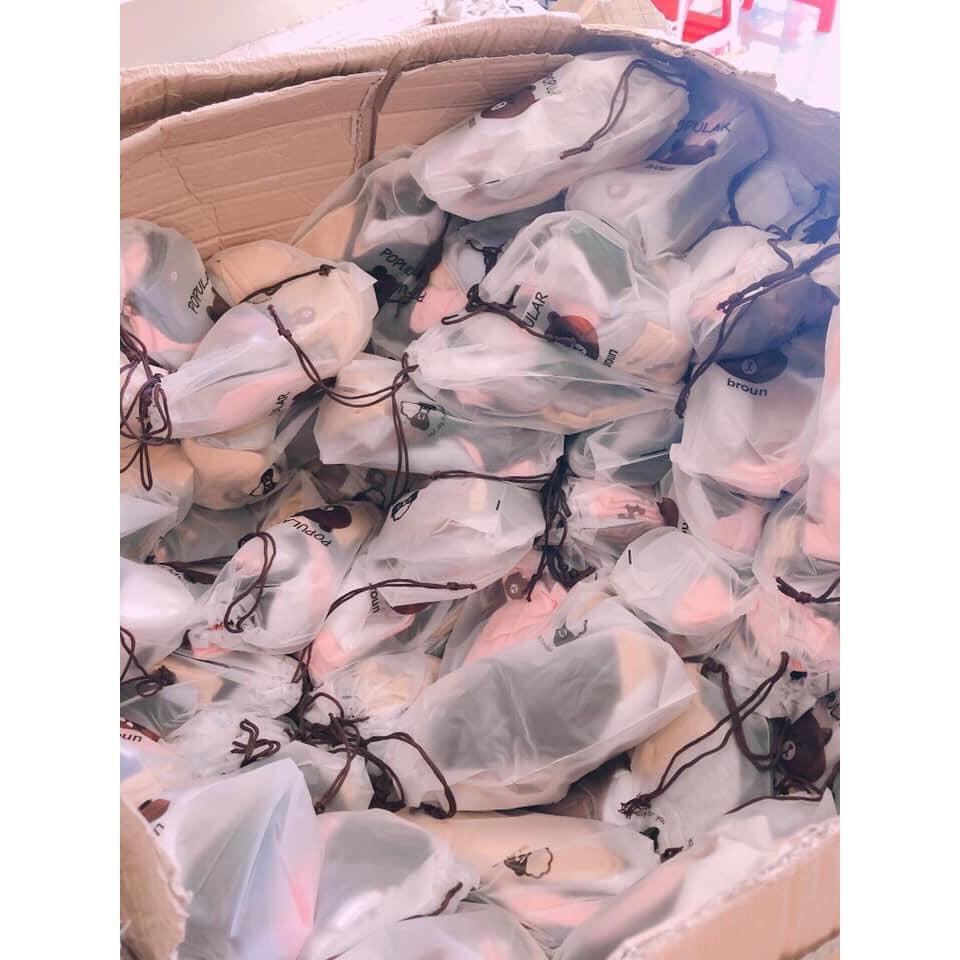 Tất gấu brown cổ ngắn - DMA store