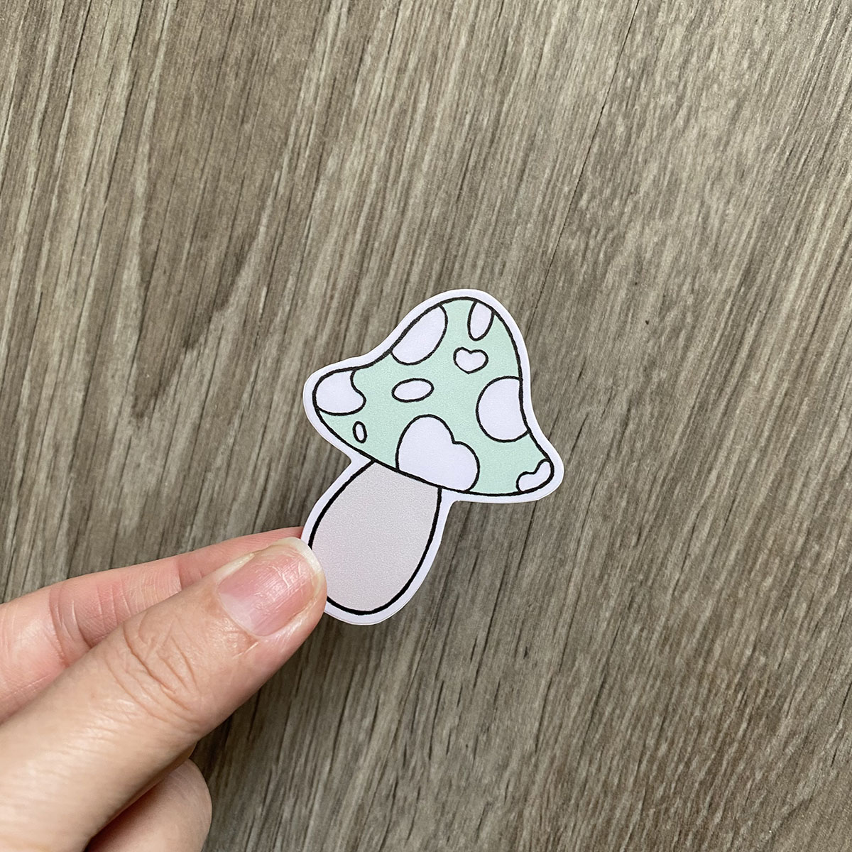 Sticker Mint Xanh Bạc Hà - Dán Trang Trí - Chất Liệu PVC Cán Màng Chất Lượng Cao Chống Nước, Chống Nắng, Không Bong Tróc Phai Màu