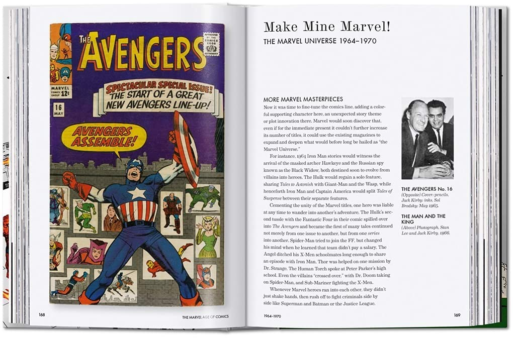 Artbook - Sách Tiếng Anh - The Marvel Age of Comics 1961–1978