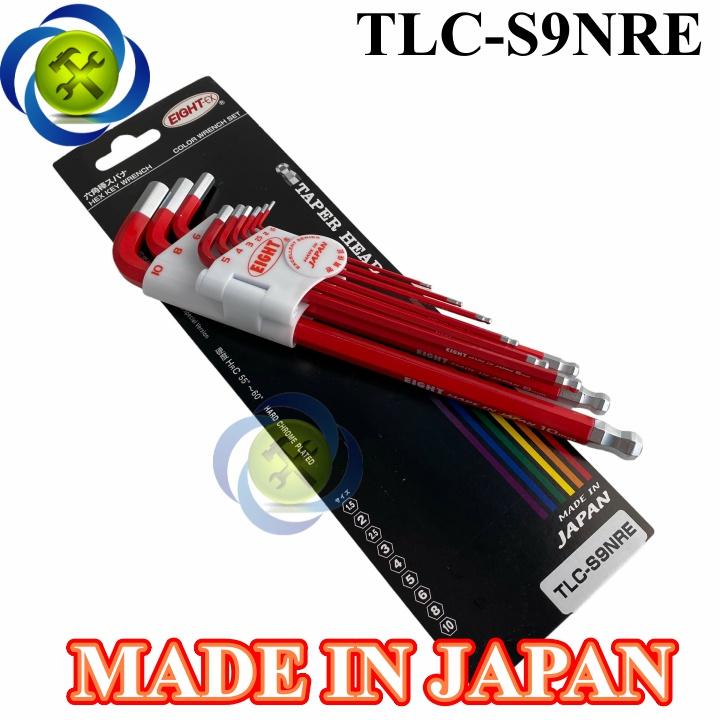 Bộ lục giác 9 cây Eight TLC-S9NRE JAPAN màu đỏ