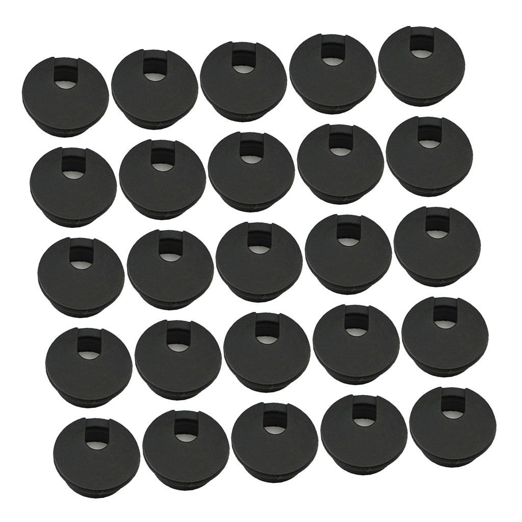 20Pieces 3.5cm  Desk Table Grommets 35mm Cable Cord Hole Cover for