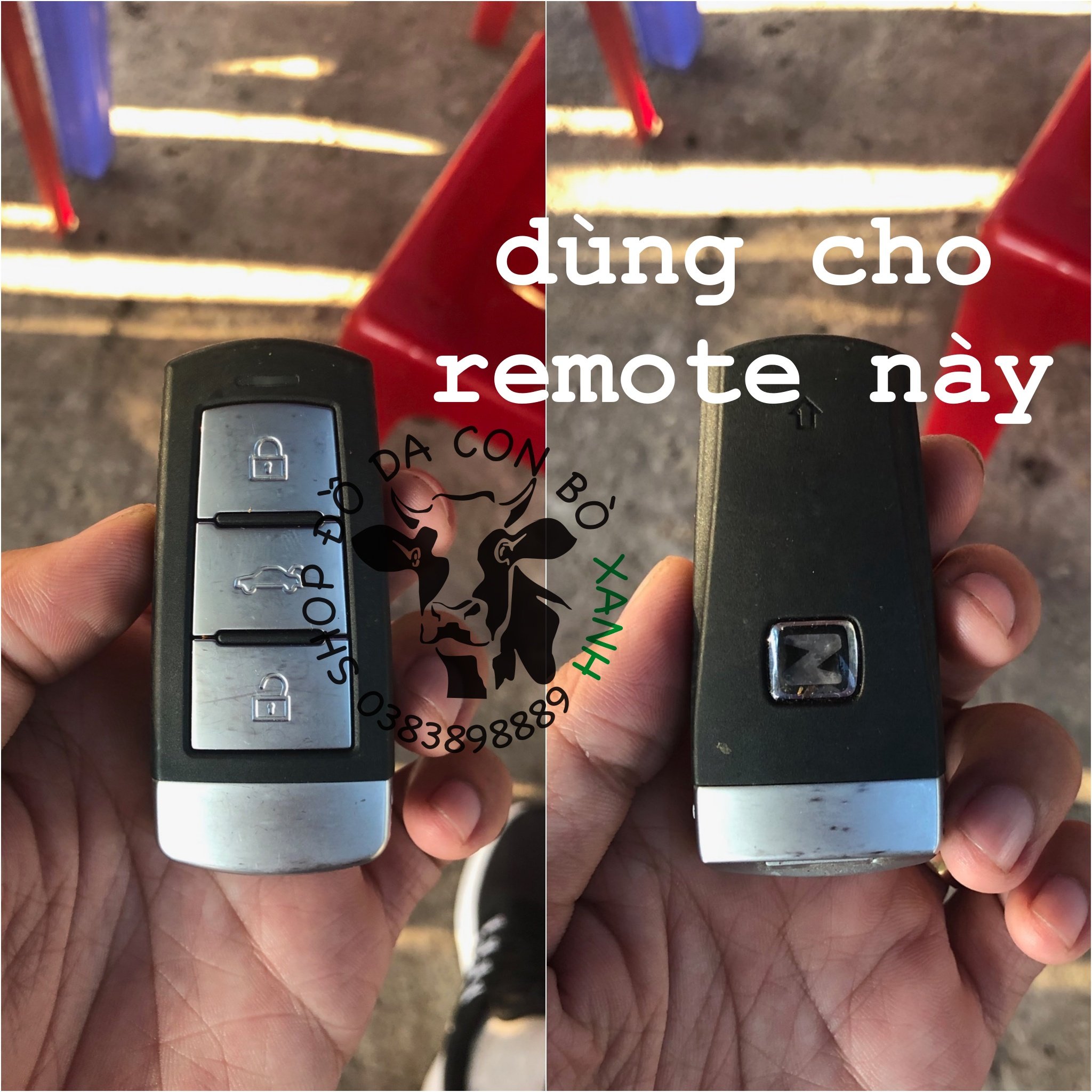 Bao da chìa khoá Zoyte Z8 handmade da thật
