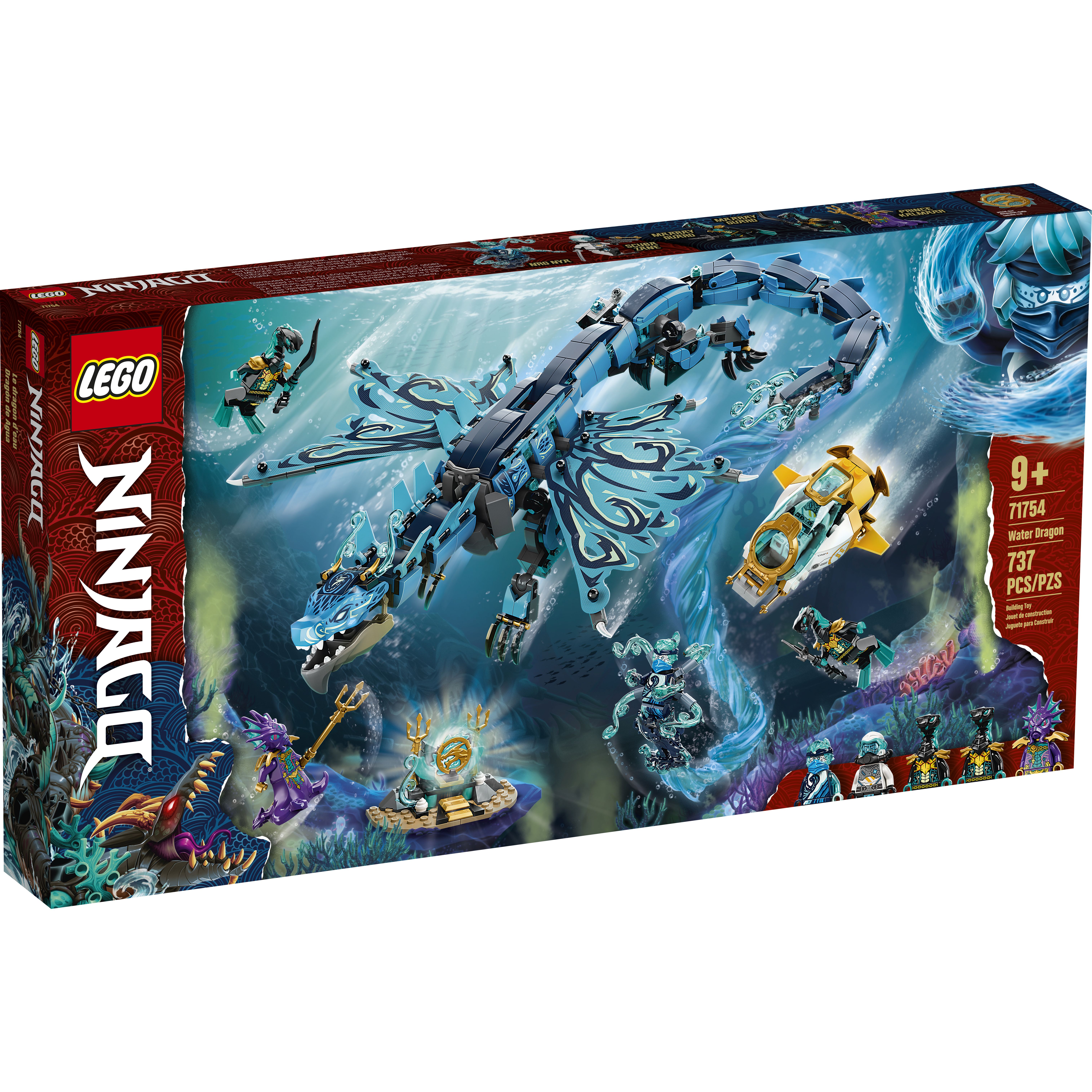 LEGO Ninjago 71754 Rồng biển quyền năng