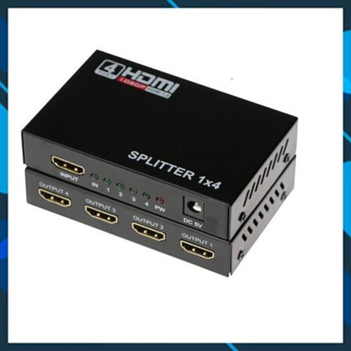 Hub chia HDMI,bộ chia hdmi 1 ra 4- Bộ chia HDMI Switch 1 ra 2 - 1 ra 4 Full HD