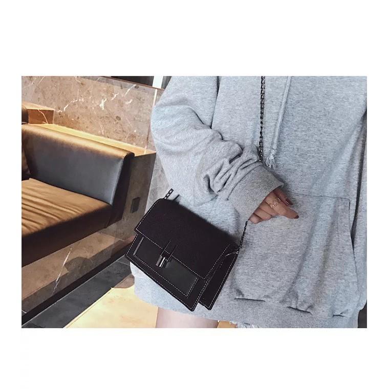 TÚI ĐEO CHÉO XÁCH TAY MINI ULZZANG THỜI TRANG NỮ DÂY ĐEO CHÉO XÍCH PHỤ KIỆN THỜI TRANG