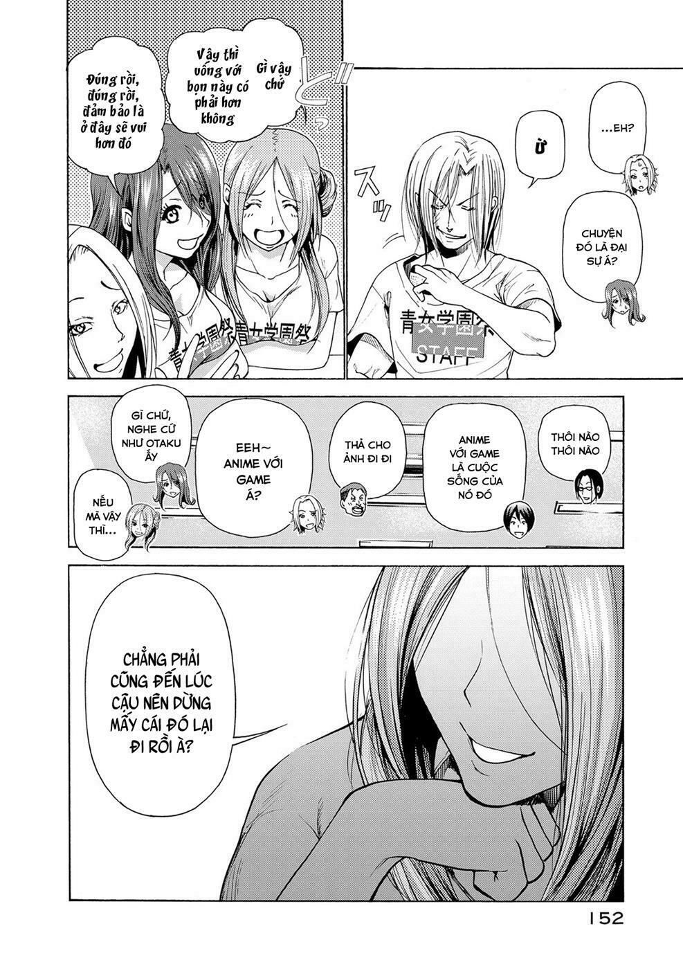 cô gái thích lặn - grand blue chapter 25 27