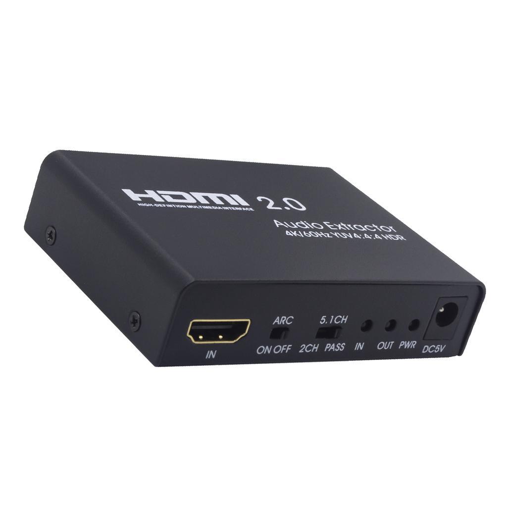 1080P 1-in-1-out  to  Sound Audio Extractor Splitter Converter