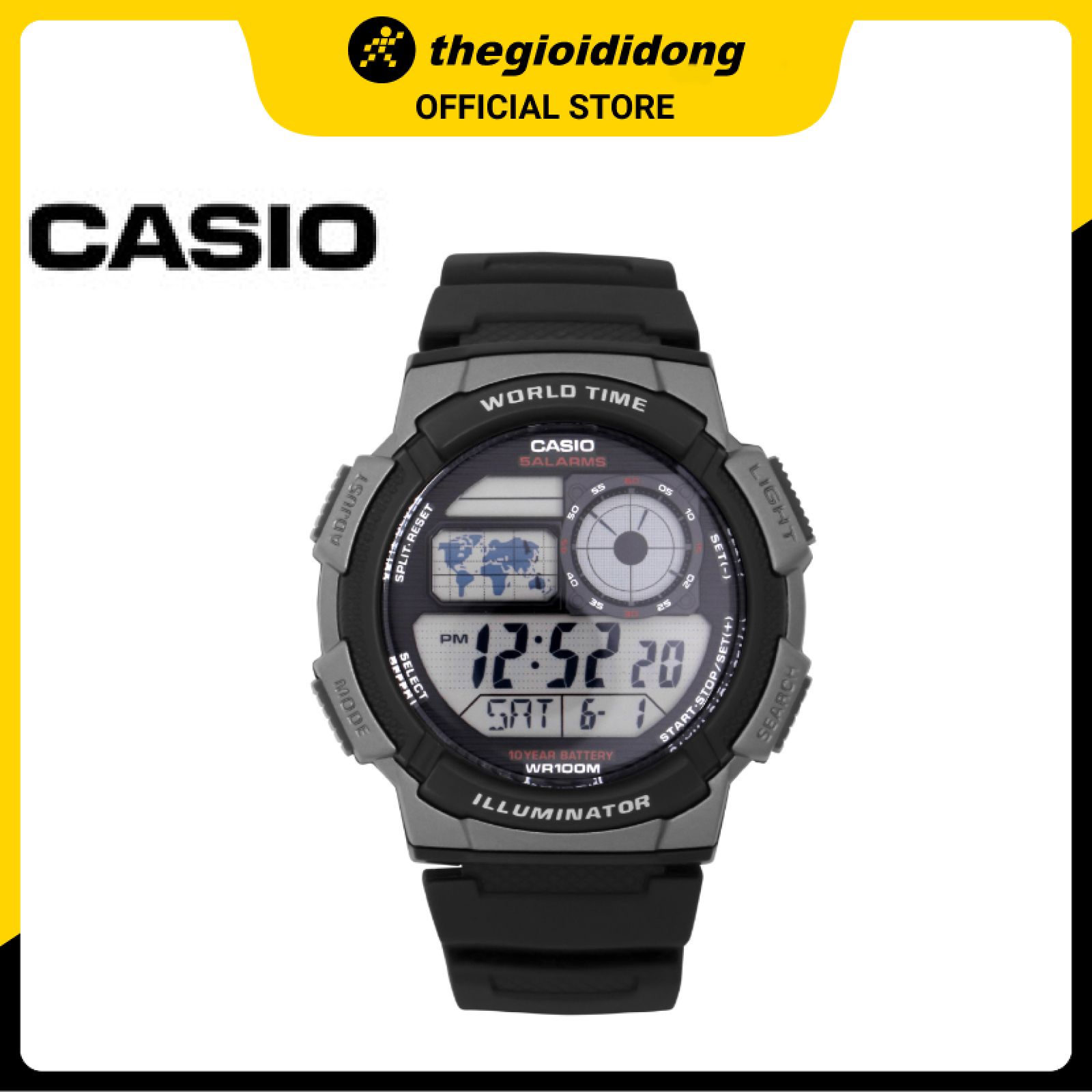 Đồng hồ Casio AE-1000W-1BVSDF - Nam - Hàng chính hãng