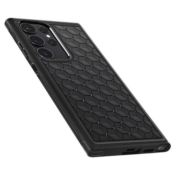 ỐP LƯNG SPIGEN DÀNH CHO SAMSUNG GALAXY S23 ULTRA 6.8″ 2023 CRYO ARMOR MATTE BLACK - HÀNG CHÍNH HÃNG