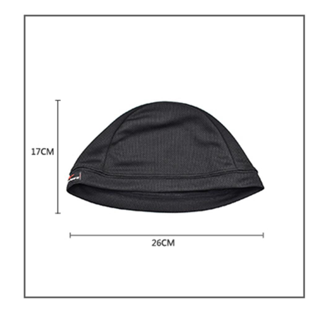 2x  Breathable Men Skull Cap under  Hat Liner Sweatband Headband