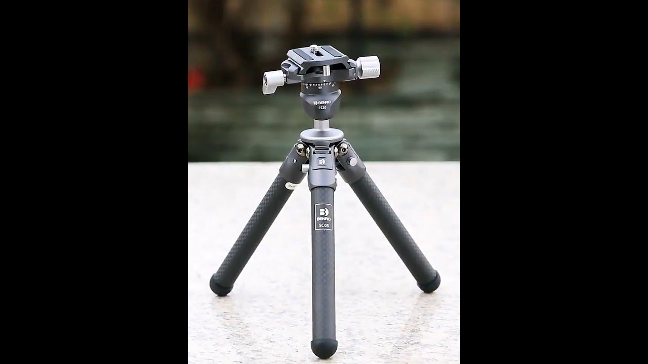 Benro SC05K - Chân Đế Tripod Mini Cho Máy Ảnh, Điện Thoại, Tải Trọng 3Kg