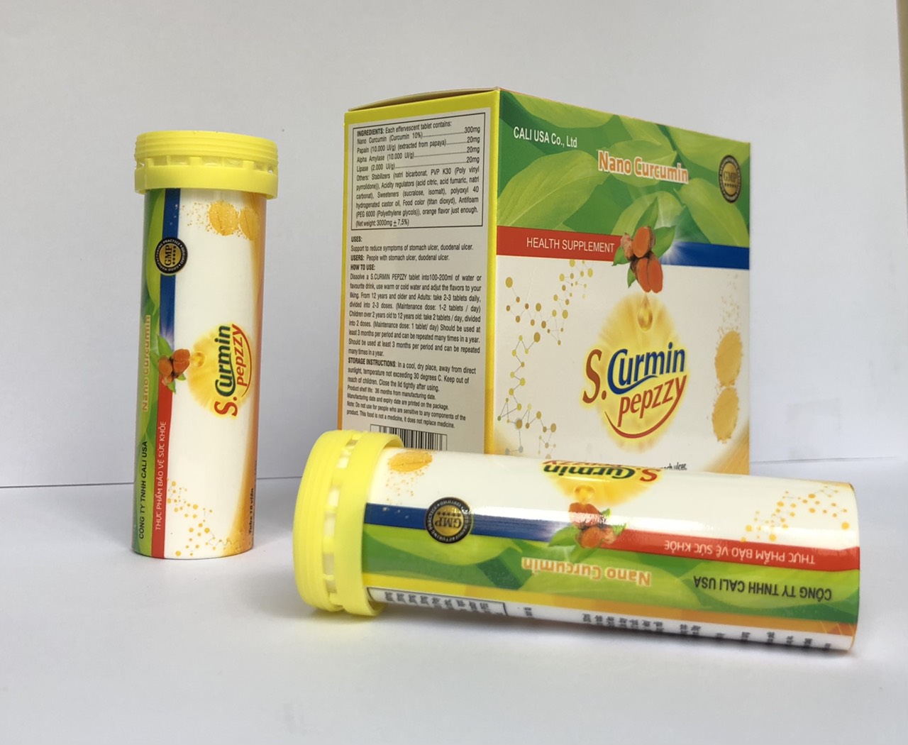 Viên Sủi Nghệ S.Curmin Pepzzy