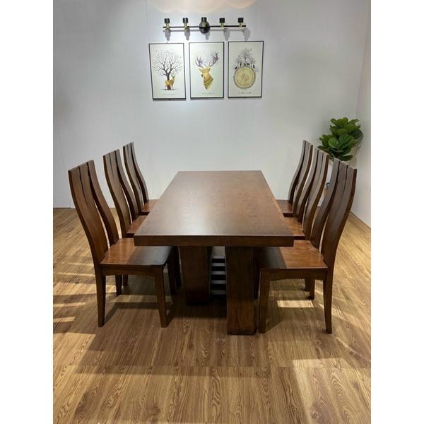 Bàn Ăn Gỗ 6 Ghế Cao Cấp