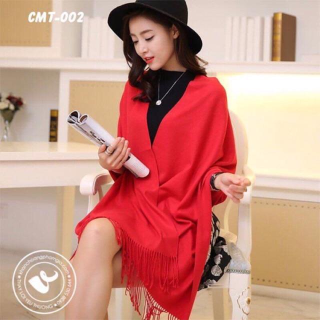 Khăn choàng cổ Cashmere 220x60cm nhiều màu.