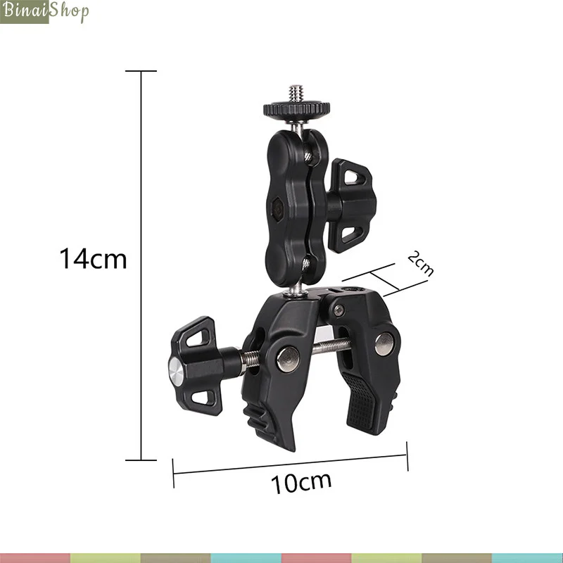 Magic Arm R094 - Kẹp Đa Năng, Xoay 360 Cho Máy Ảnh, Gopro- hàng nhập khẩu