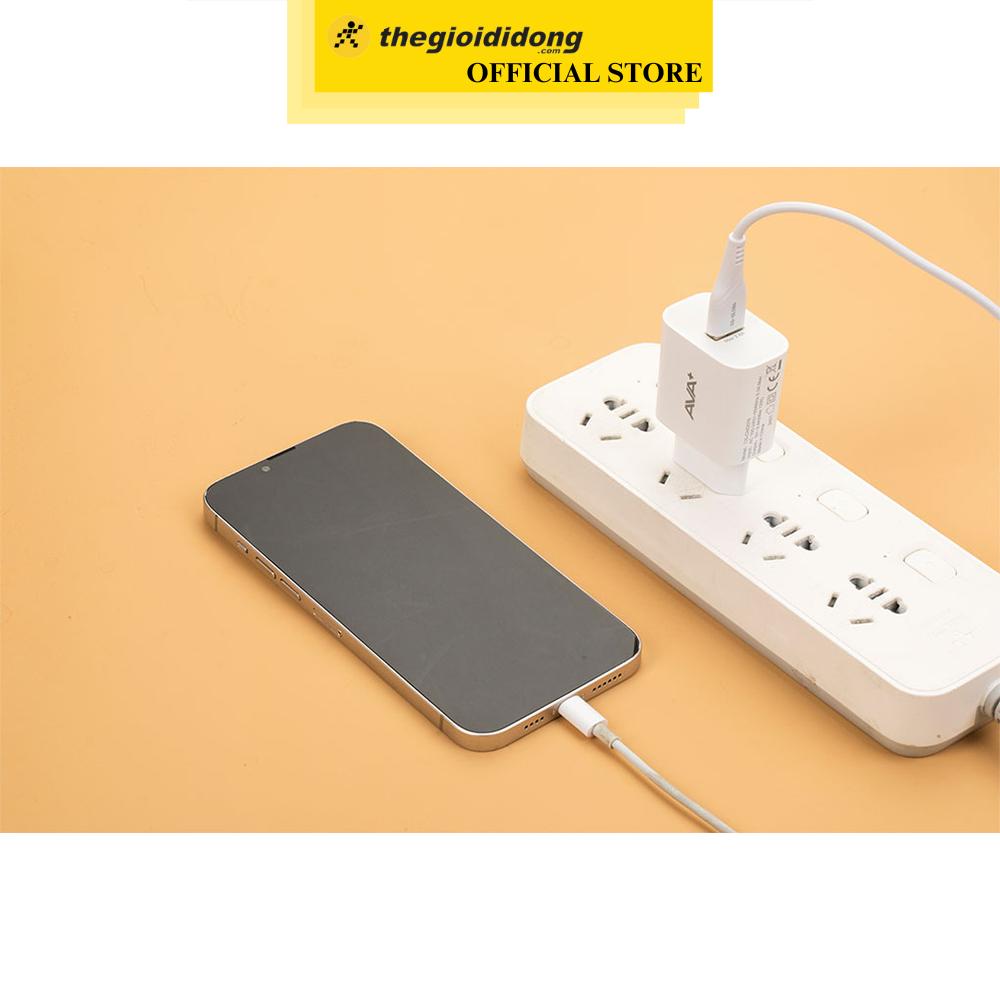 Adapter Sạc USB 12W AVA+ CS-CHG076 - Hàng Chính Hãng