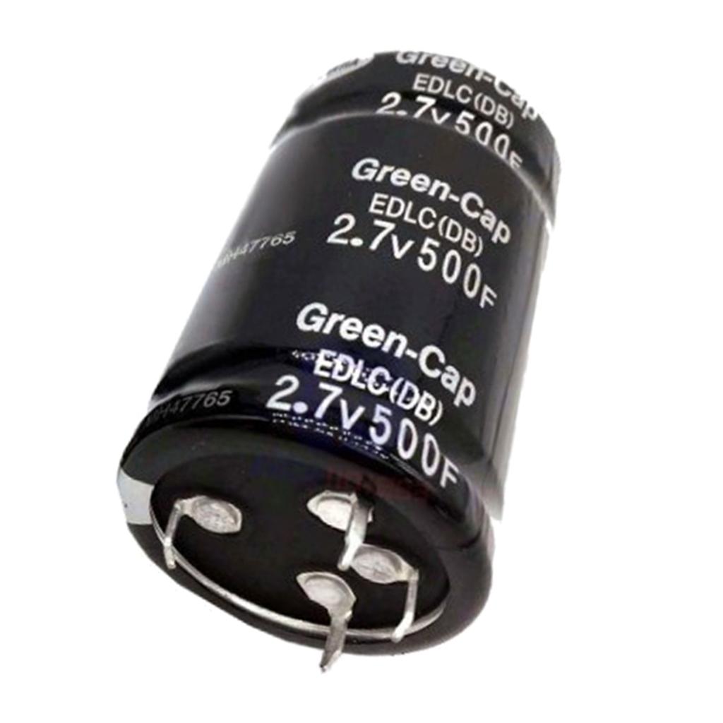 Tụ điện Super Farad 2.7V500F Tụ Xe ô Tô Đen 2/4 Feet