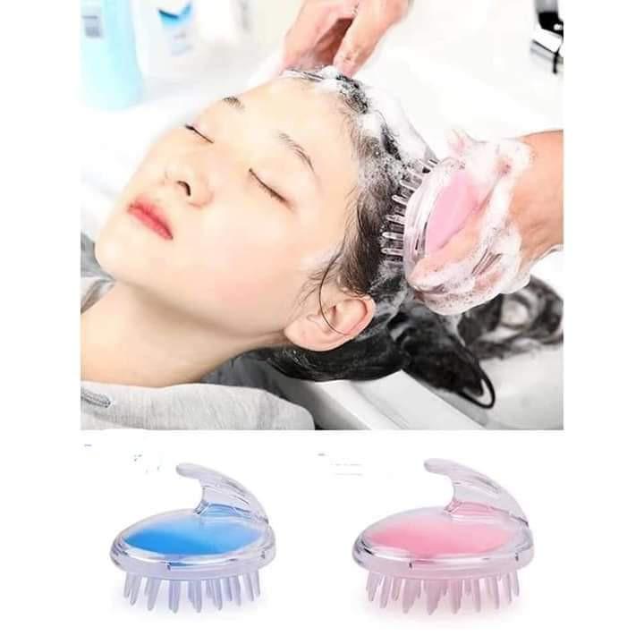 Lược gội đầu massage gai silicon