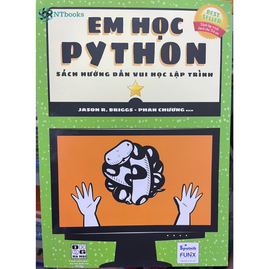 Combo 2 Cuốn Sách Em Học Python Tập 1 + Tập 2 (Sách Hướng Dẫn Học Lập Trình)