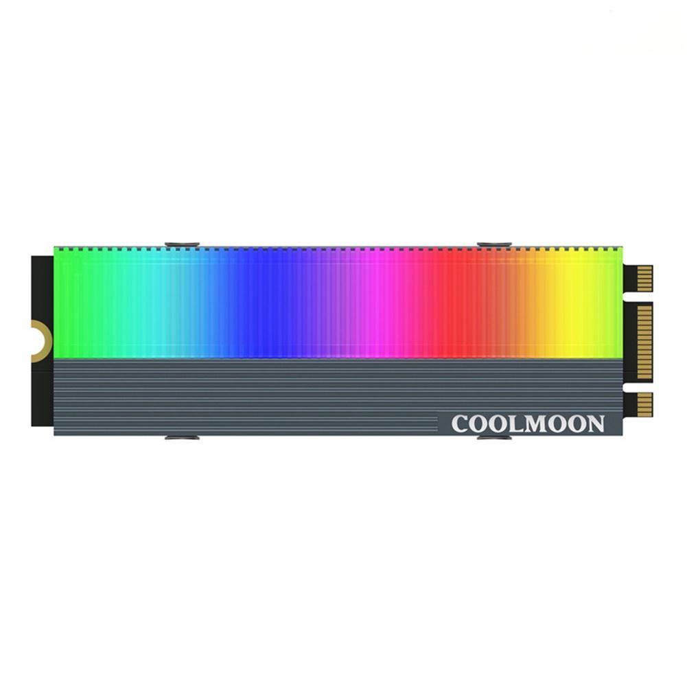 Quạt Tản Nhiệt Ổ Đĩa SSD H7 COOLMOON CM-M7S M.2 2280 ARGB