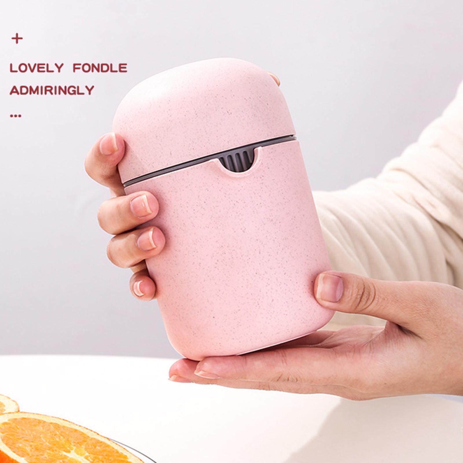 Citrus Lemon Orange Juicer, Manual Hand Squeezer, 2 in 1 Multi-function Manual Juicer with Strainer and Container