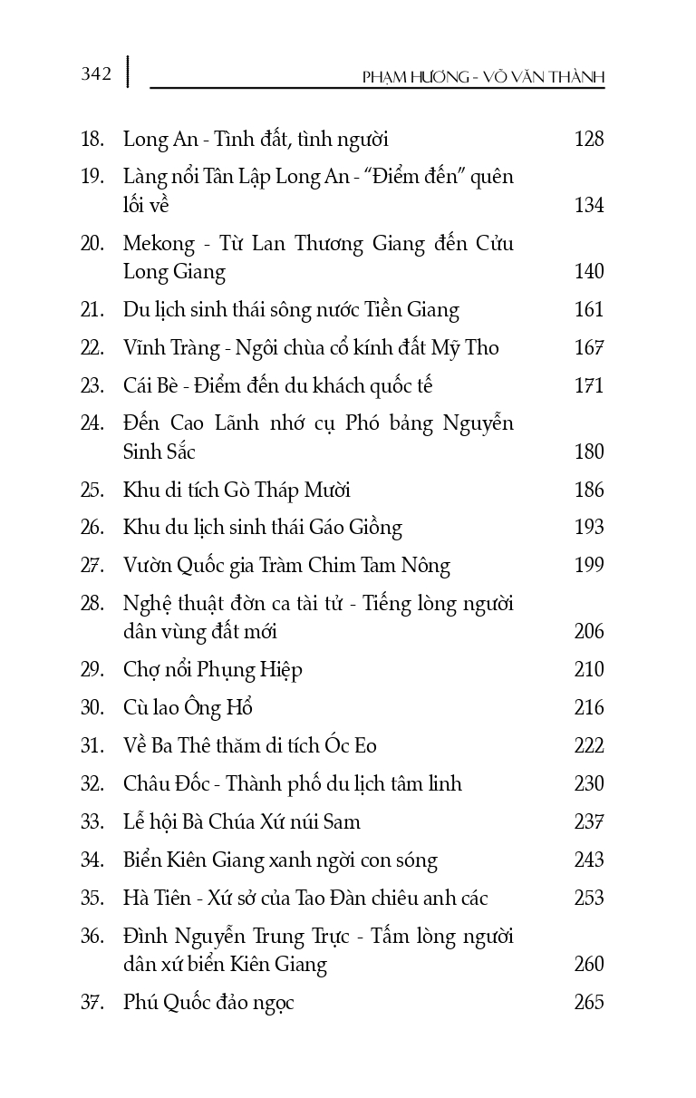 Cẩm nang du lịch: Việt Nam Non Sông Gấm Vóc - Miền Nam (Tái bản có sửa chữa, bổ sung)