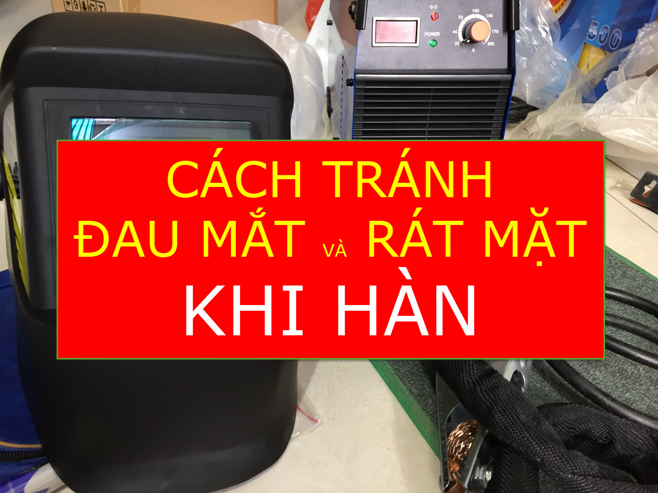 Mũ hàn điện tử WH4001