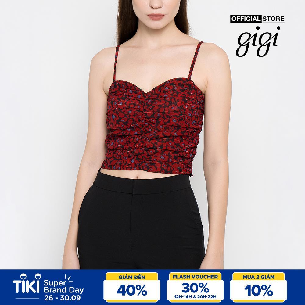 GIGI - Áo croptop nữ hai dây Ruched Cami G1207T212207