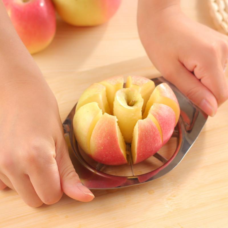 Apple Cutter Corer Stainless Steel Slicer Vegetable Fruit Tool Fruit Slicer Pear Easy Cut Divider Multi-function Kitchen Gadget