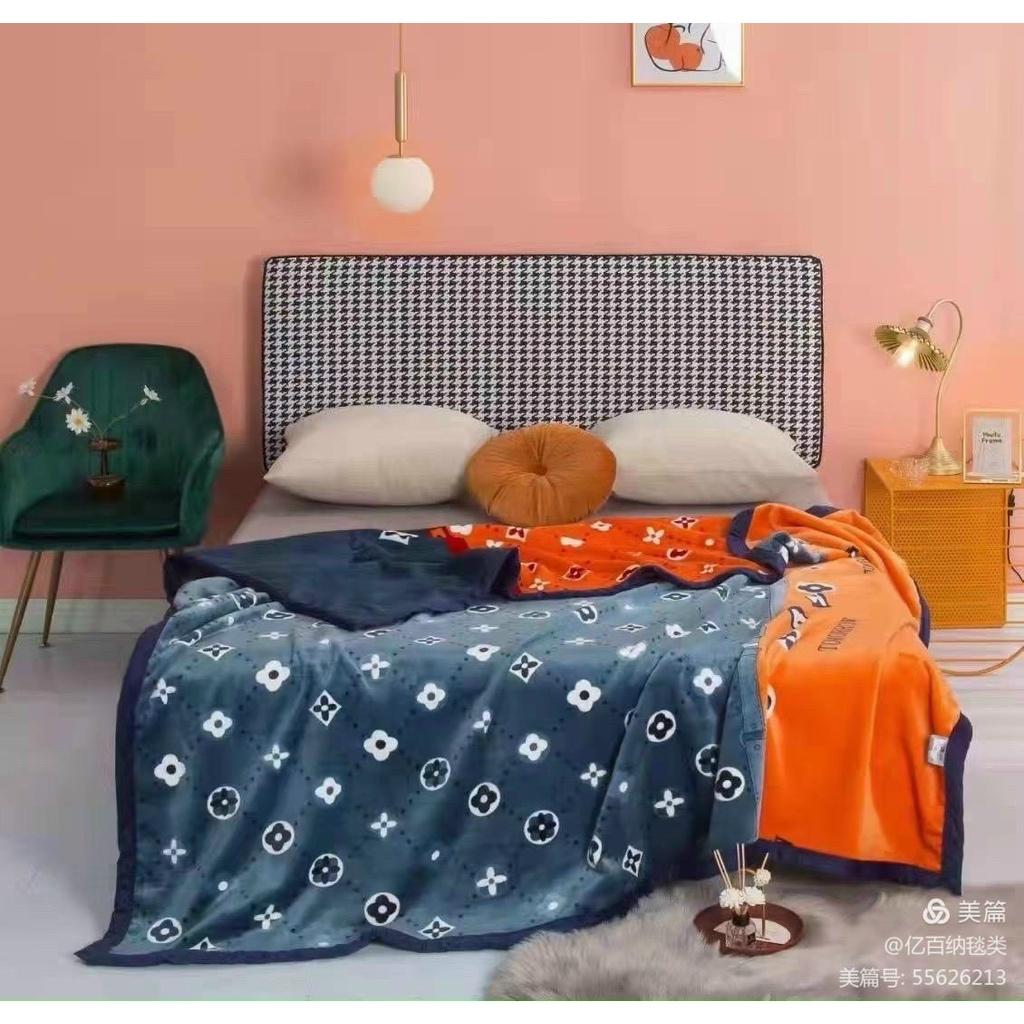 Chăn lông tuyết nhung 2 mặt siêu ĐẸP siêu MỀM MỊN siêu TO Khổng lồ size 2m2x2m3