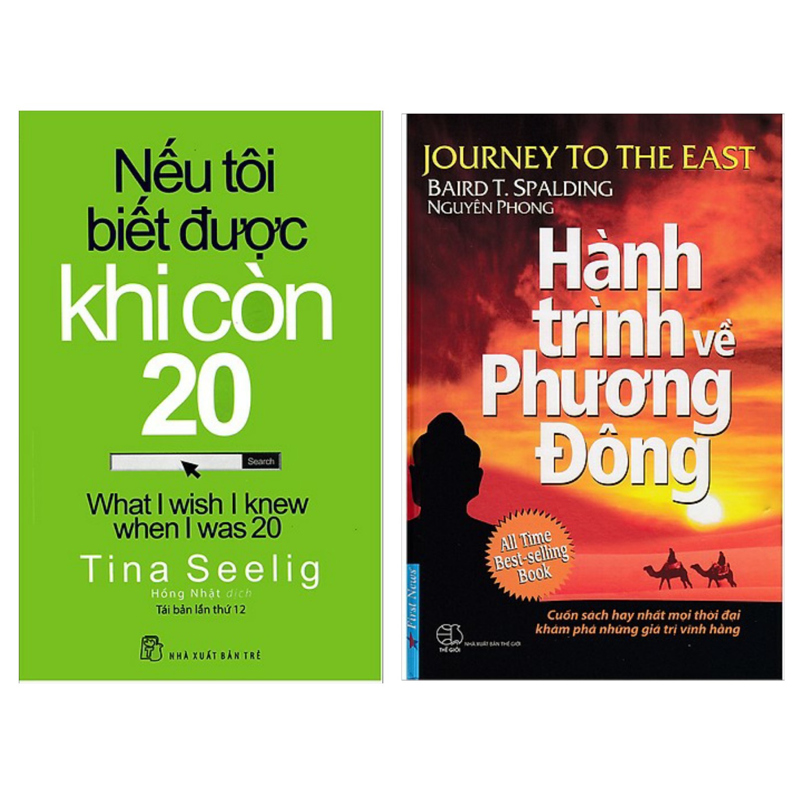 Combo Sách Kĩ Năng Sống: Nếu Tôi Biết Được Khi Còn 20 + Hành Trình Về Phương Đông ( Sách Nghệ Thuật Sống Đẹp/ Tặng Kèm Bookmark Happy Life)