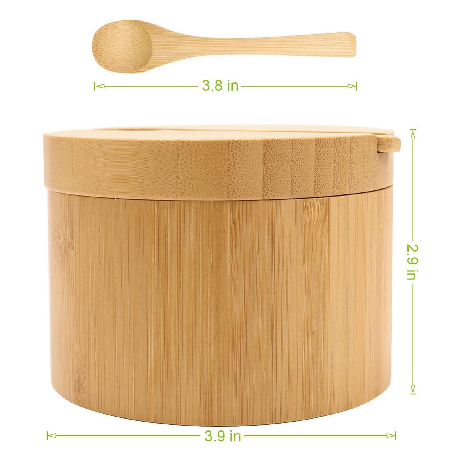 Wooden Spice Containers Multiuse Desk Office Storage for Home Cookie Kitchen