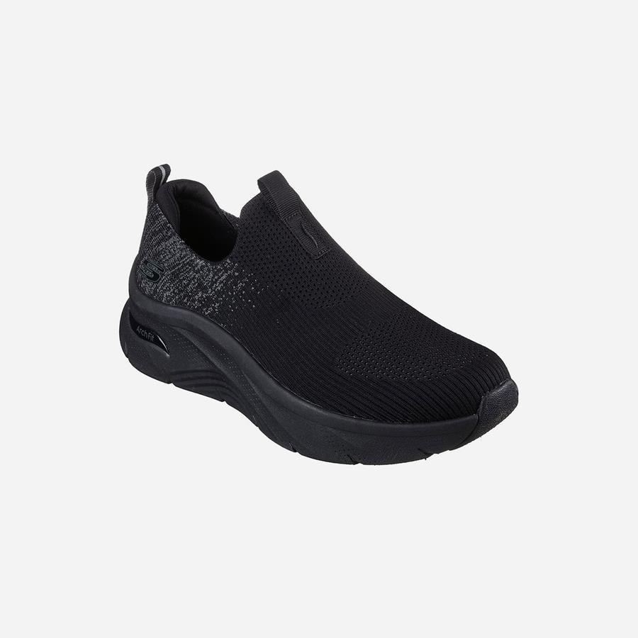 Giày sneaker nam Skechers Arch Fit D'Lux - 232504-BBK