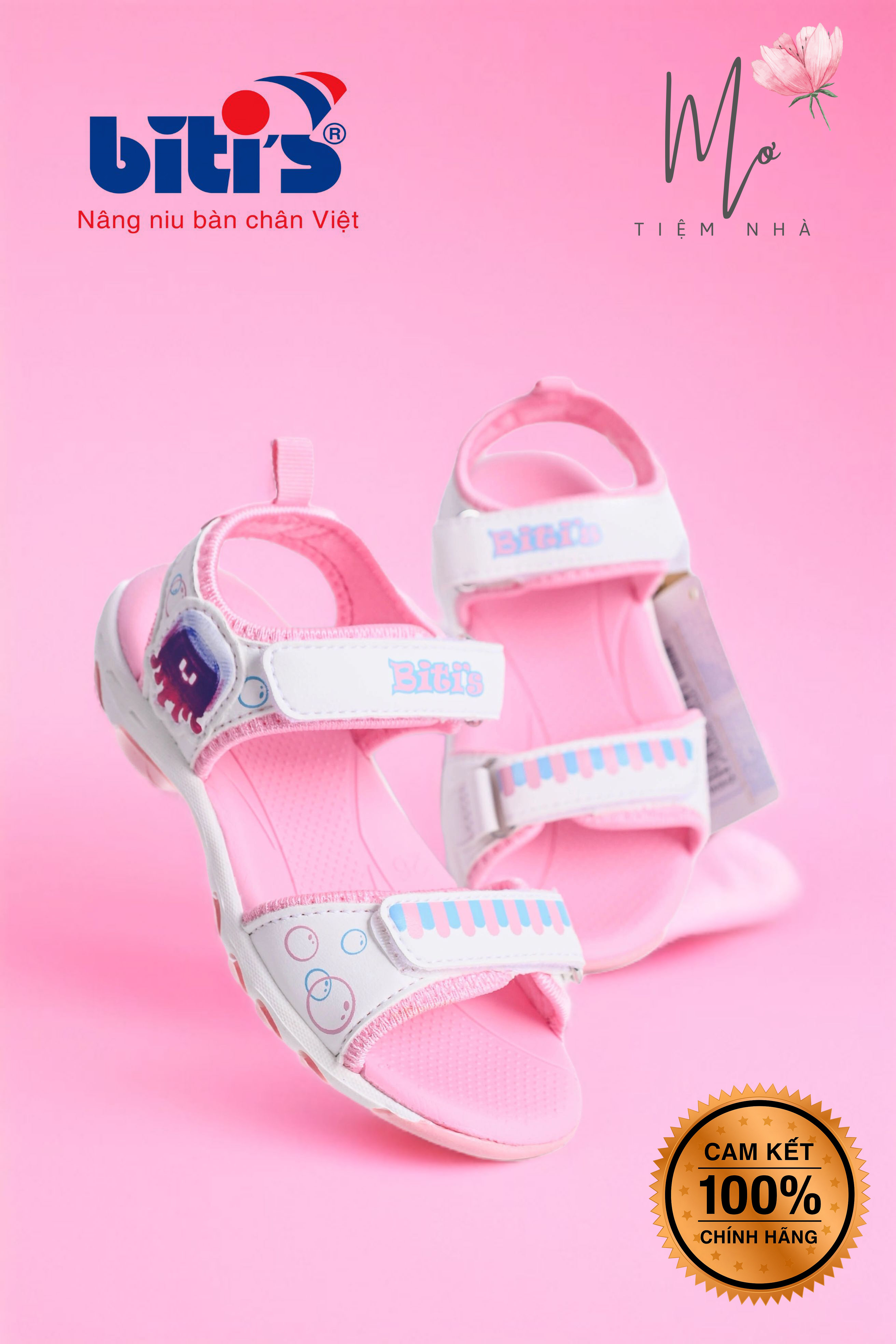 Sandal Biti's bé gái (size 24-29)