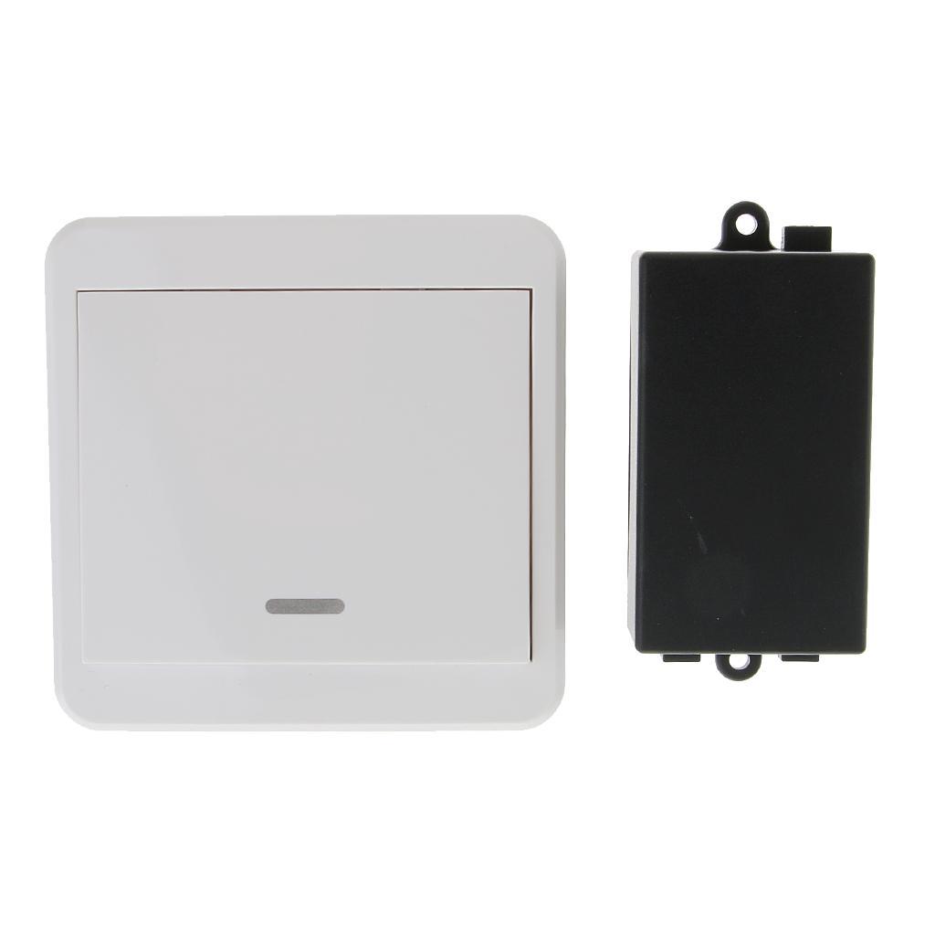 85V-250V Home Lights Switch Wireless Remote Control Single Gang 433Mhz