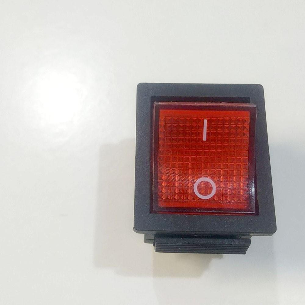 Công tắc điện 2 vị trí On/Off có đèn đỏ 6 chân