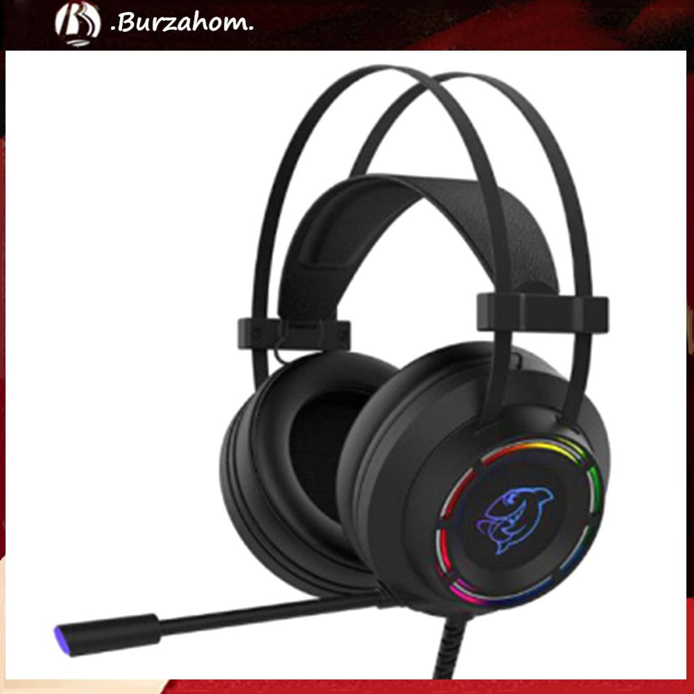 CHANNEL Tai Nghe Gaming Chụp Tai Có Dây Usb 7.1 Kèm Mic Chất Lượng Cao
