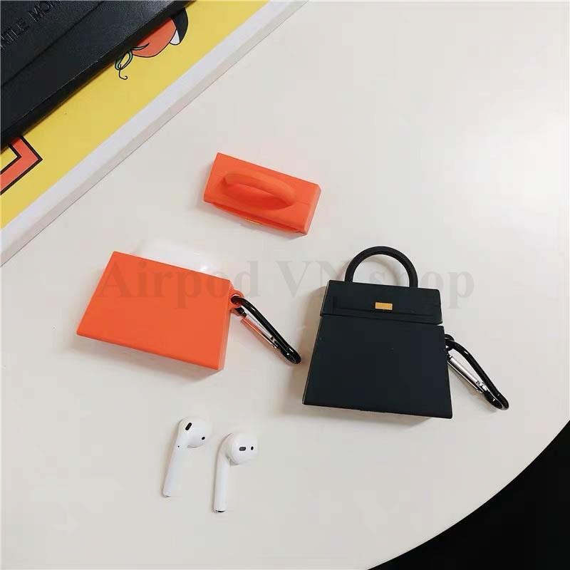 Bao Case Ốp dành cho airpod 1 và 2, tai nghe bluetooth i11,i12, i100, i9s... túi xách luxury silicon 3D cao cấp