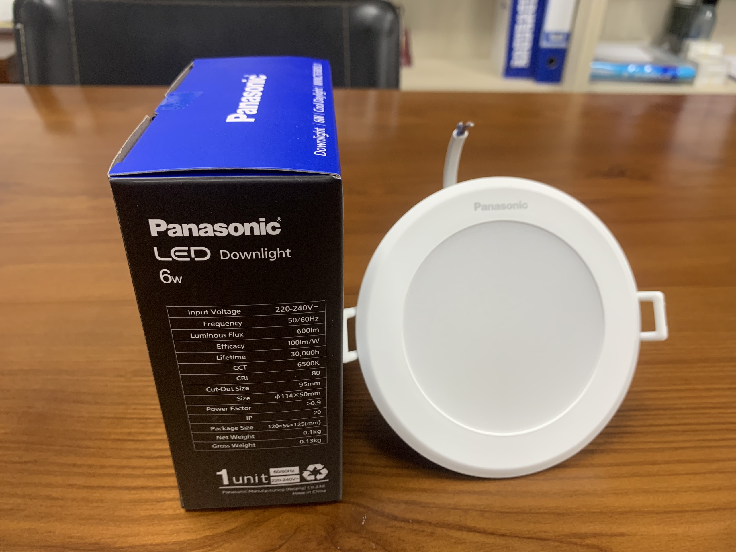 ĐÈN PANASONIC - SP DOWNLIGHT 6W (6500K) - SIÊU SÁNG - SIÊU TIẾT KIỆM - HÀNG CHÍNH HÃNG PANASONIC