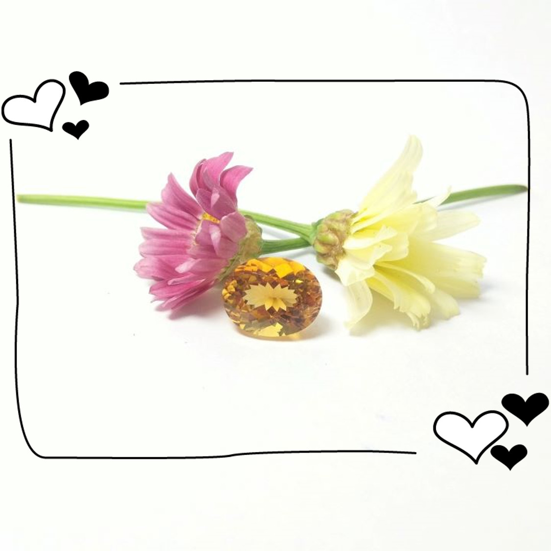 Viên đá thạch anh vàng thiên nhiên_HA-G000316