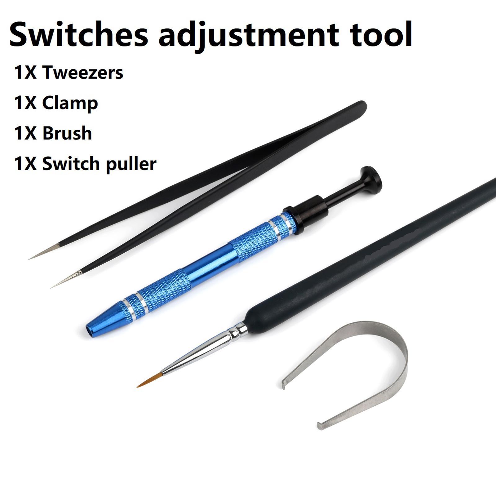 Switch Puller Tool Brush Tweezers Clamp Opener Kits