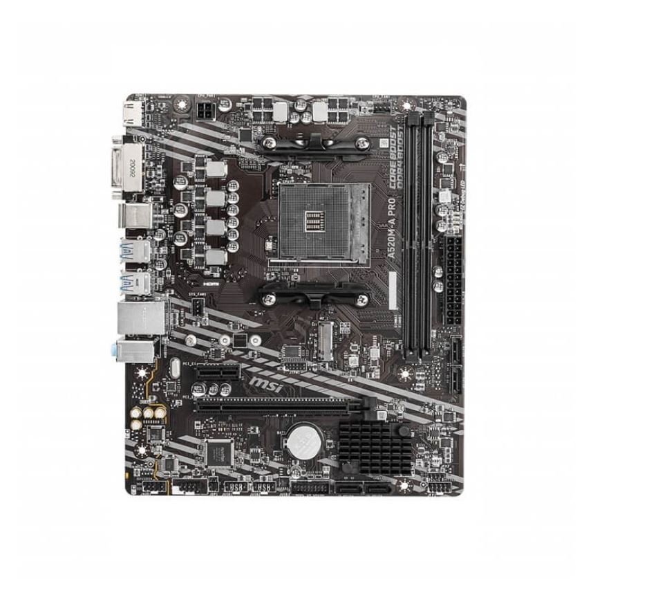 Bo Mạch Chủ Main MSI A520M-A PRO Socket AM4 - Hàng Chính Hãng