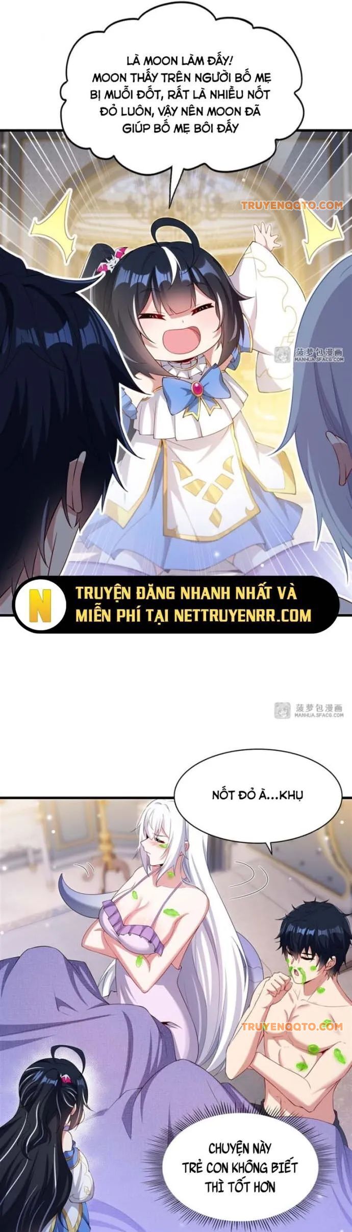 câm miệng đi ác long, ta không muốn trông trẻ với ngươi nữa! chapter 31 11