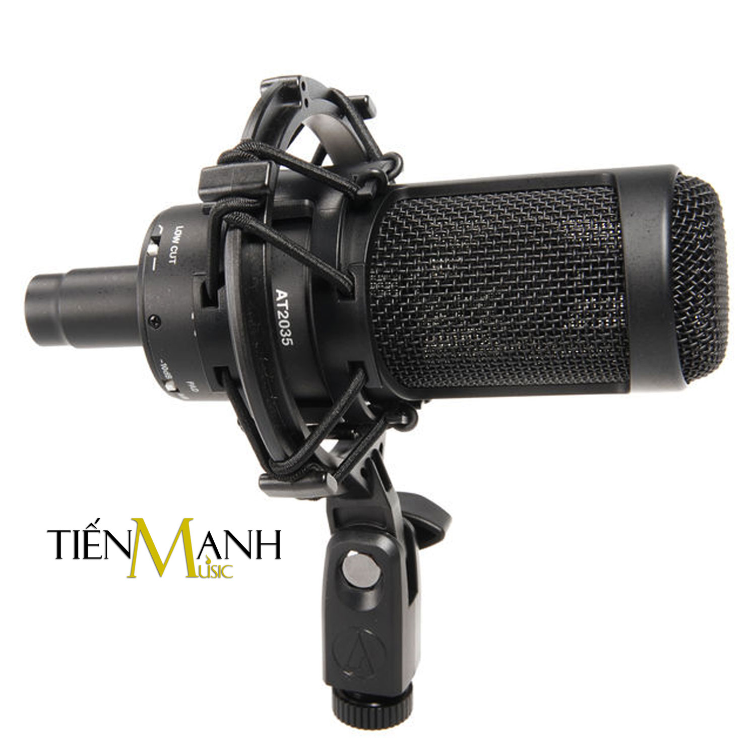 Micro AT2035 Audio Technica Mic Condenser Thu Âm Phòng Studio, Microphone Cardioid AT-2035