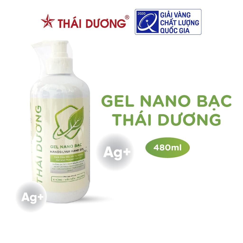 Gel dưỡng da tay Nano bạc Thái Dương - SAO THÁI DƯƠNG 480ML