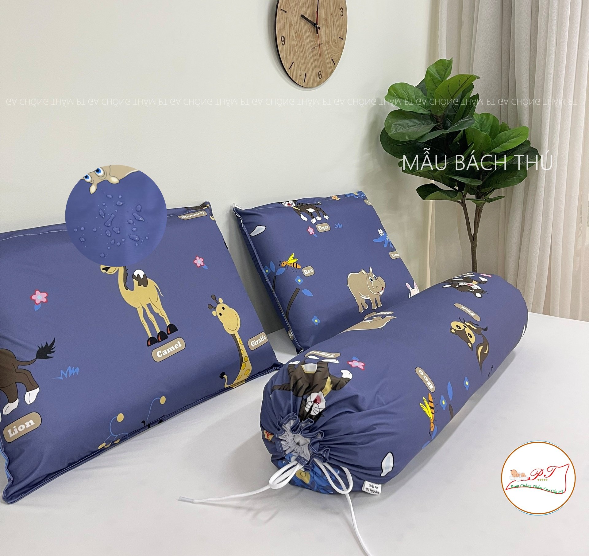 Ga Chống Thấm Cao Cấp PT Mẫu Họa Tiết Bách Thú