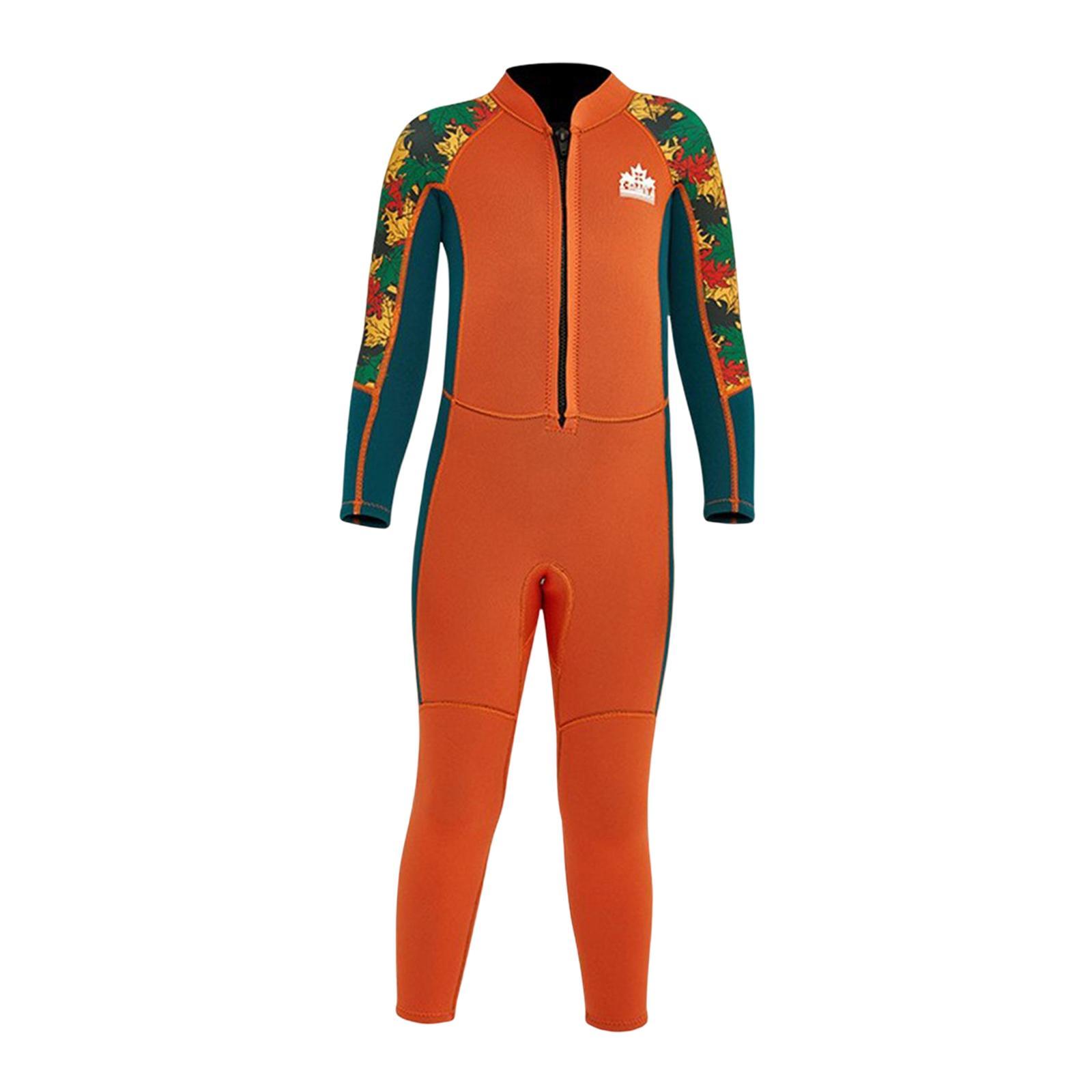Kids Wetsuit Diving Swimsuits Swim Water Sports 2.5mm Neoprene Full suits