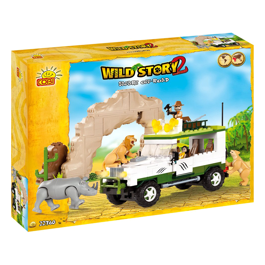 Đồ chơi lắp ráp xe địa hình Safari Cobi 22360