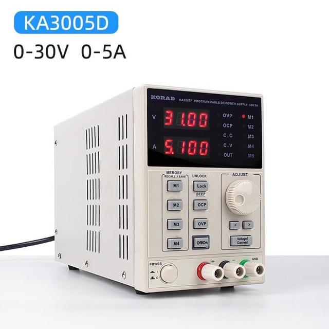 Máy cấp nguồn Korad KA3005D đồng hồ 4 số 30V-5A