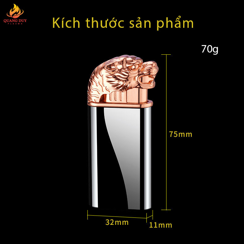 hột quẹt khò 2 chế độ lửa dạ quang phát sáng độc lạ